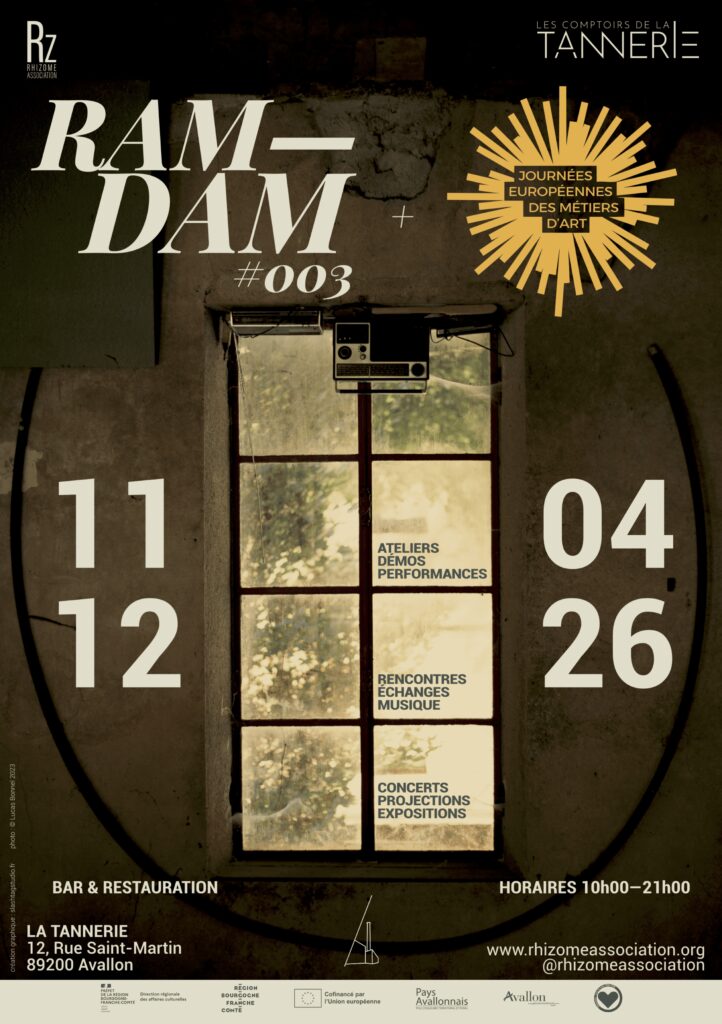 11 avril 2026 — Avallon, La Tannerie — Toucher (2009), Le silence des Sirènes (2013) [concert]