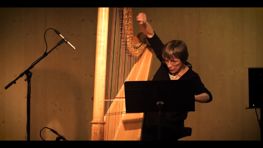 30 septembre 2026 — Le silence des Sirènes, pour harpe et dispositif électroacoustique — Nouvelle vidéo, avec Frédérique Cambreling